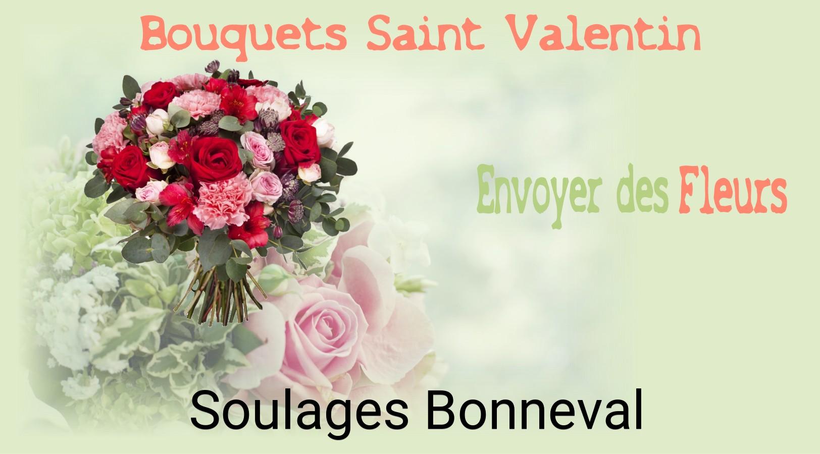 Roses de Saint-Valentin livrées à Soulages-Bonneval